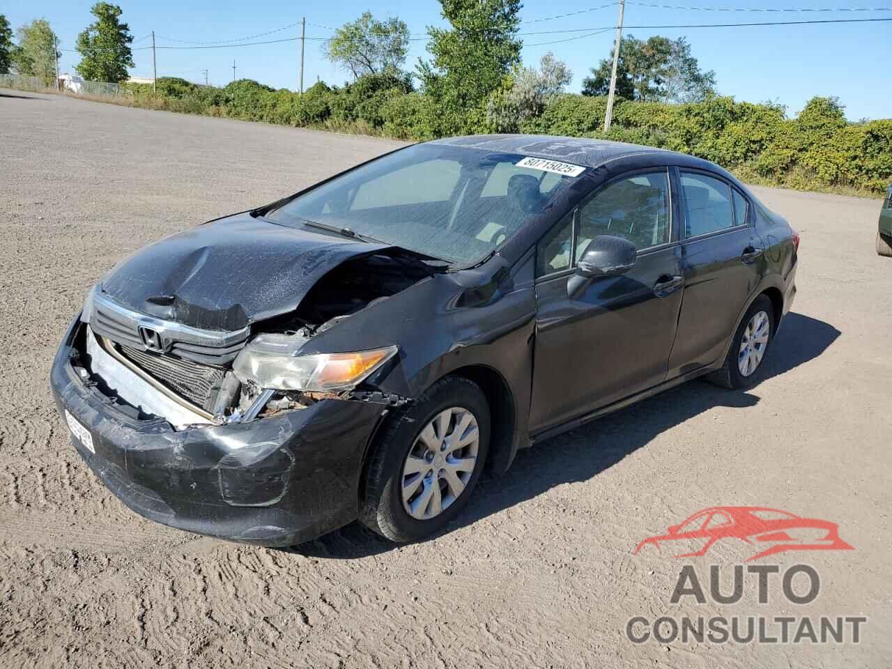 HONDA CIVIC 2012 - 2HGFB2F49CH038774