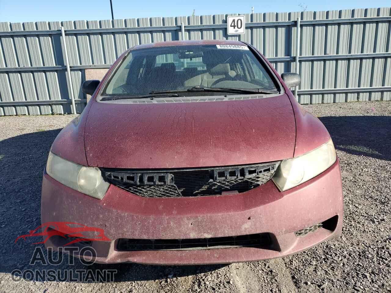 HONDA CIVIC 2009 - 2HGFA15439H003526