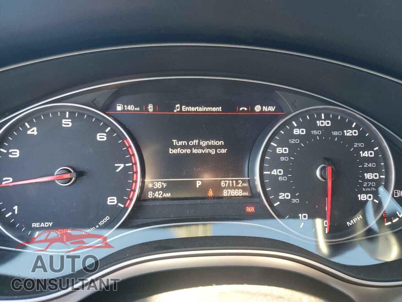 AUDI A6 2017 - WAUF2AFC2HN057453