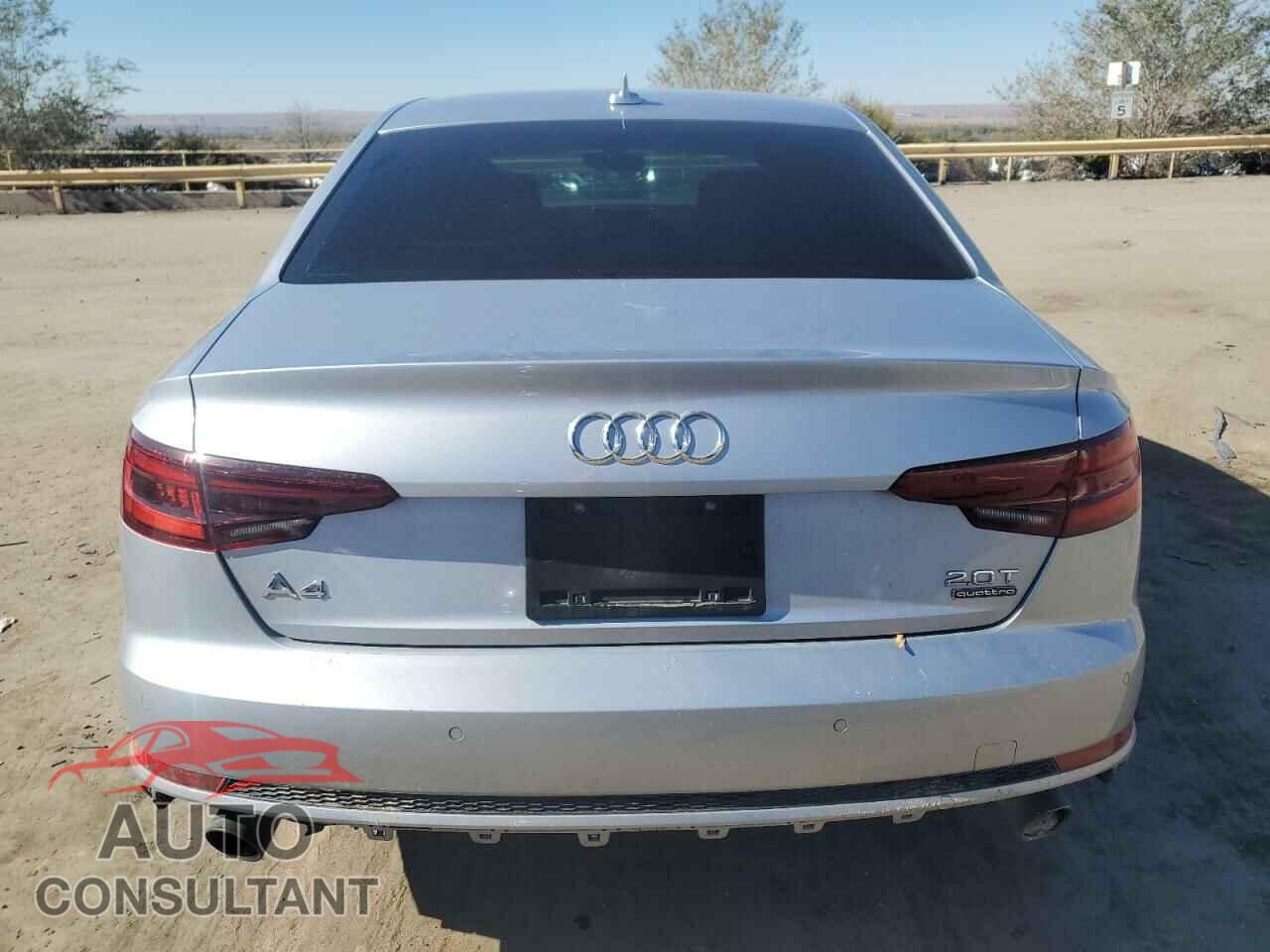 AUDI A4 2018 - WAUENAF4XJA157700