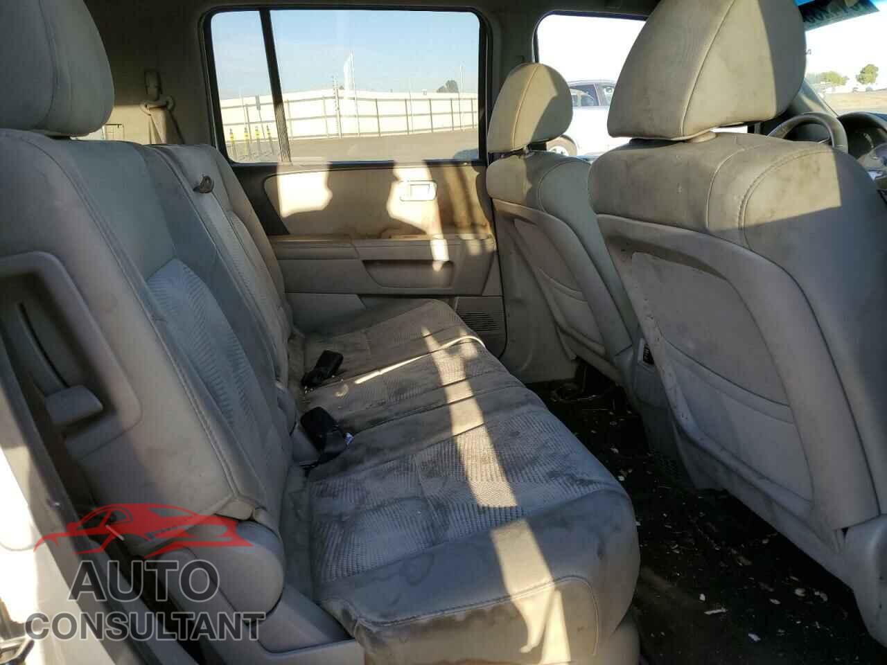 HONDA PILOT 2012 - 5FNYF3H23CB009578