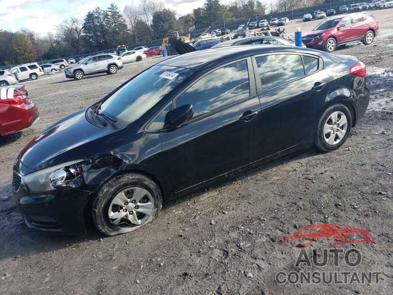 KIA FORTE 2016 - KNAFK4A66G5514878