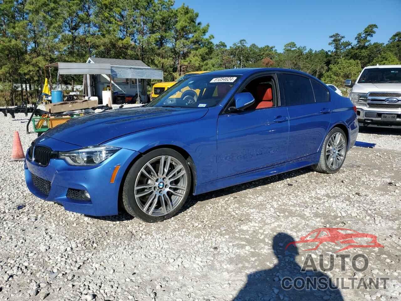 BMW 3 SERIES 2016 - WBA8B3G57GNT91867