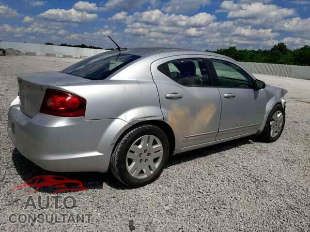 DODGE AVENGER 2012 - 1C3CDZAB8CN242682