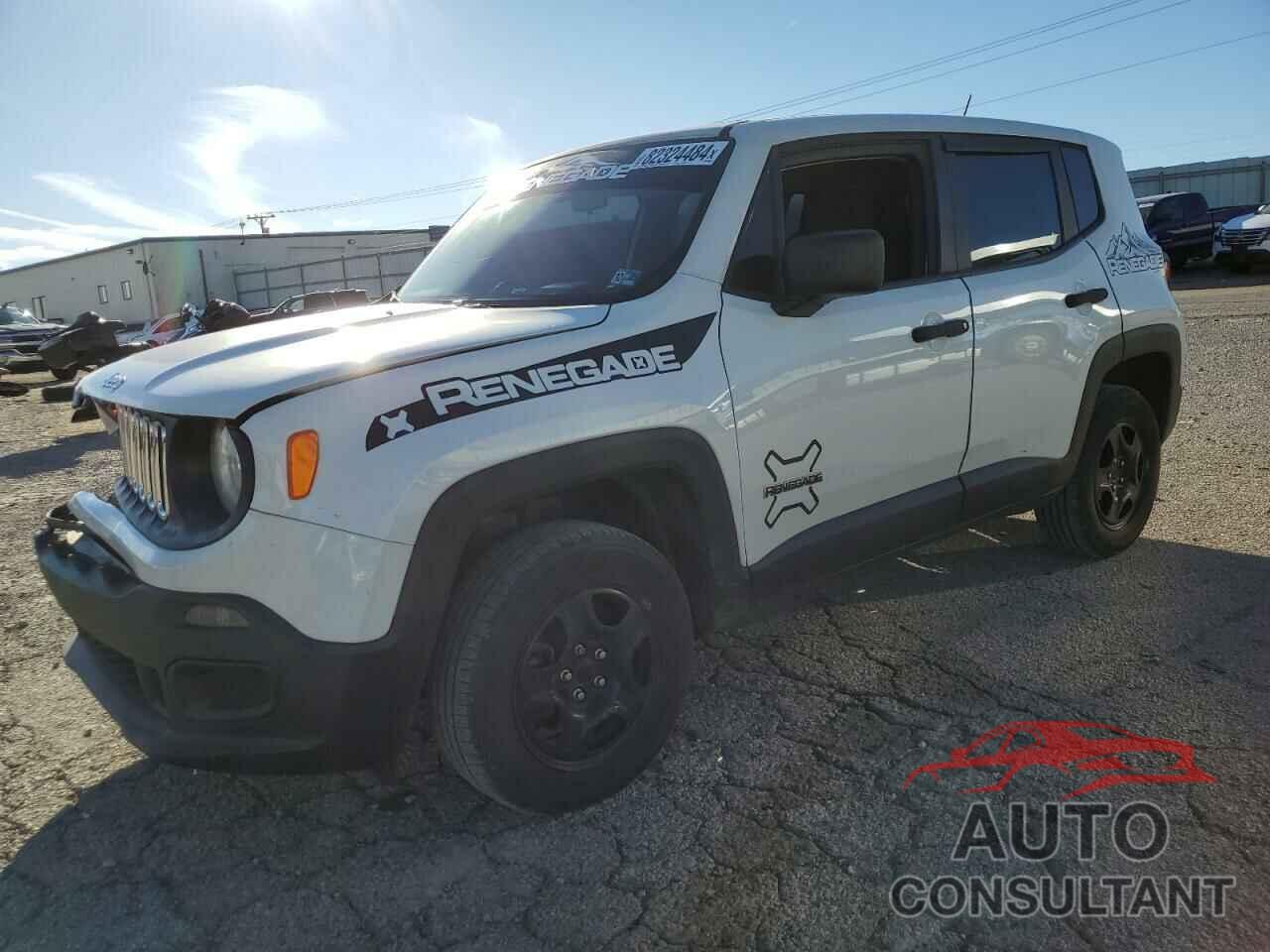 JEEP RENEGADE 2017 - ZACCJBAH3HPG15030