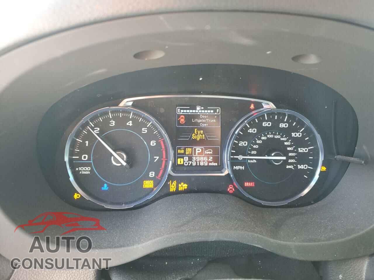 SUBARU FORESTER 2018 - JF2SJAWC8JH581992