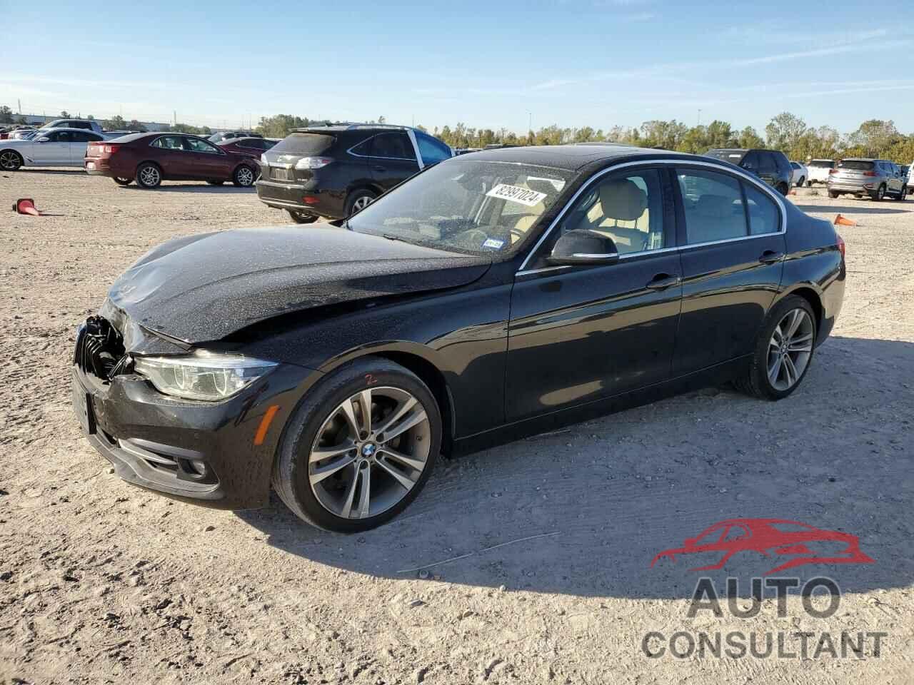 BMW 3 SERIES 2017 - WBA8B9G31HNU55355