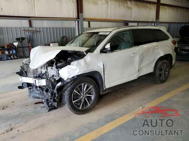 TOYOTA HIGHLANDER 2019 - 5TDKZRFH6KS568589