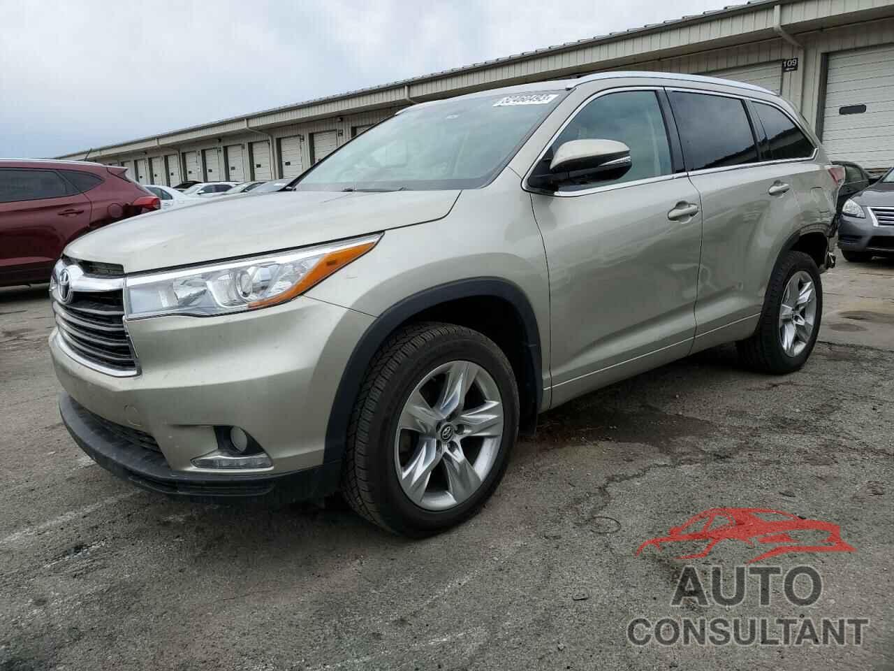 TOYOTA HIGHLANDER 2016 - 5TDDKRFH3GS320997