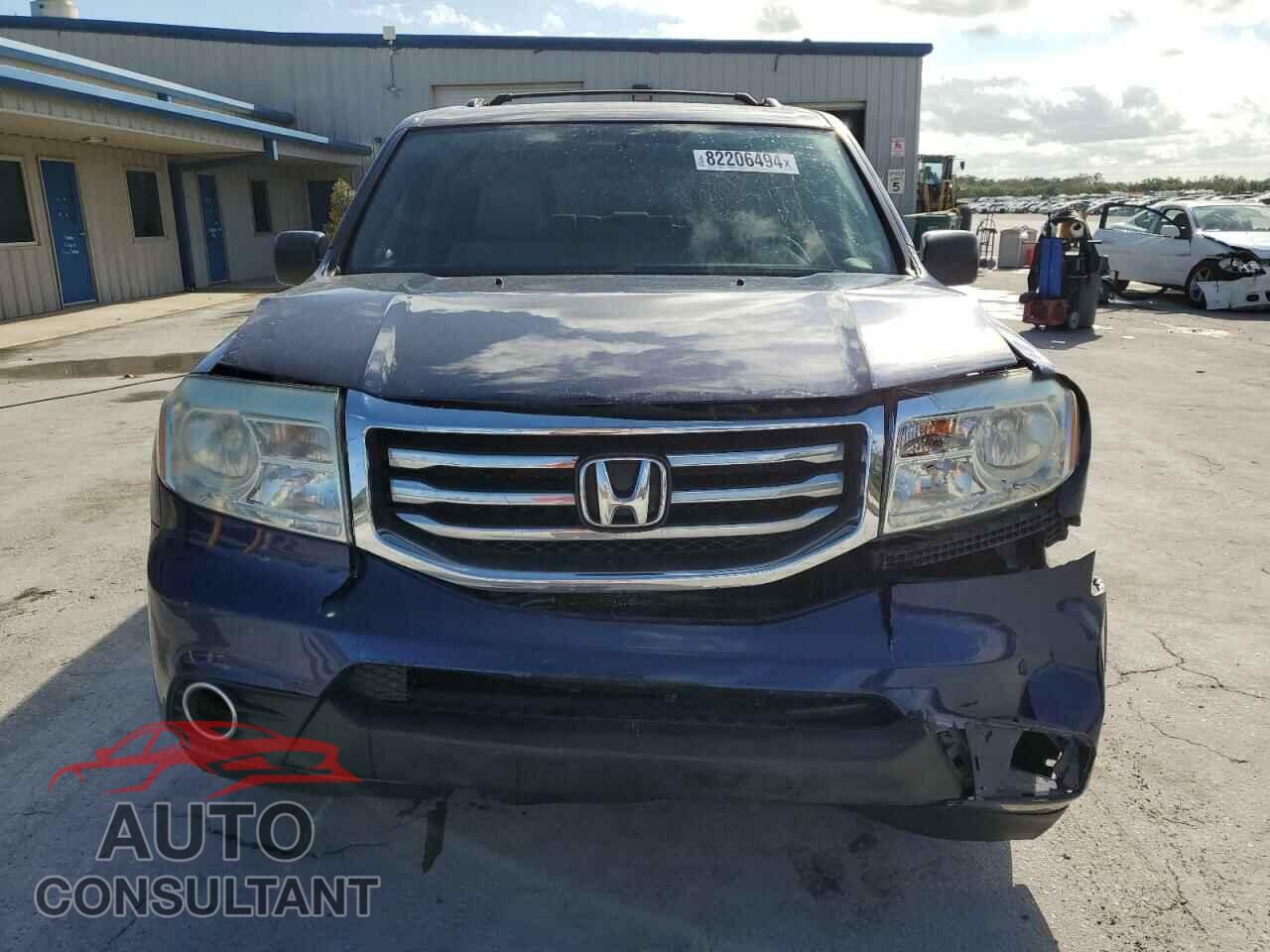 HONDA PILOT 2013 - 5FNYF4H20DB069907
