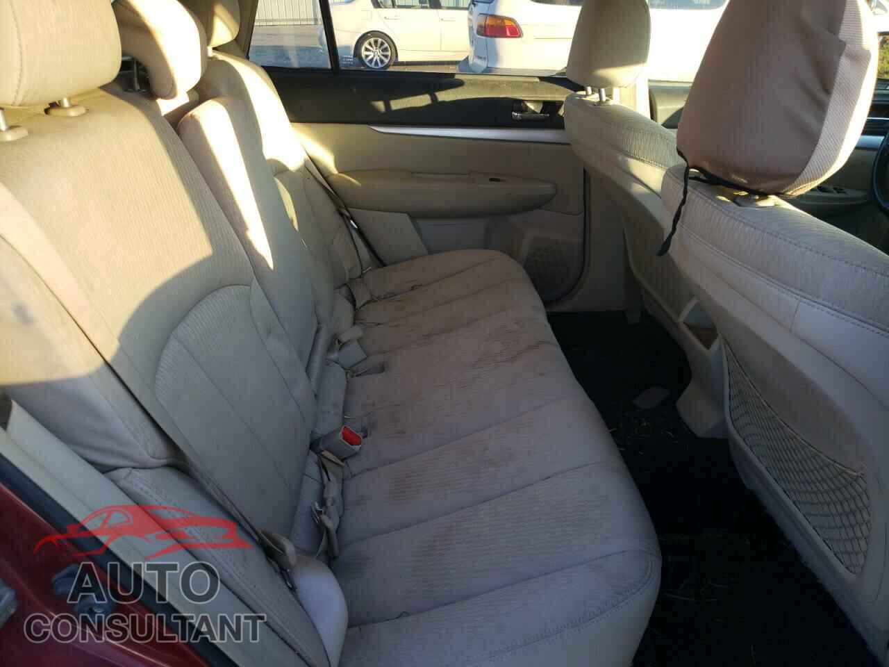 SUBARU OUTBACK 2011 - 4S4BRBCC7B3342607