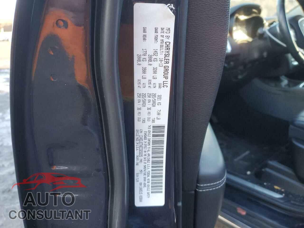 DODGE DURANGO 2014 - 1C4SDJETXEC323225