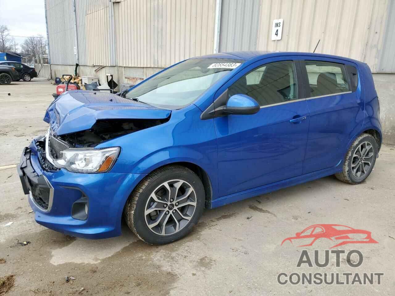 CHEVROLET SONIC 2020 - 1G1JD6SB4L4102336