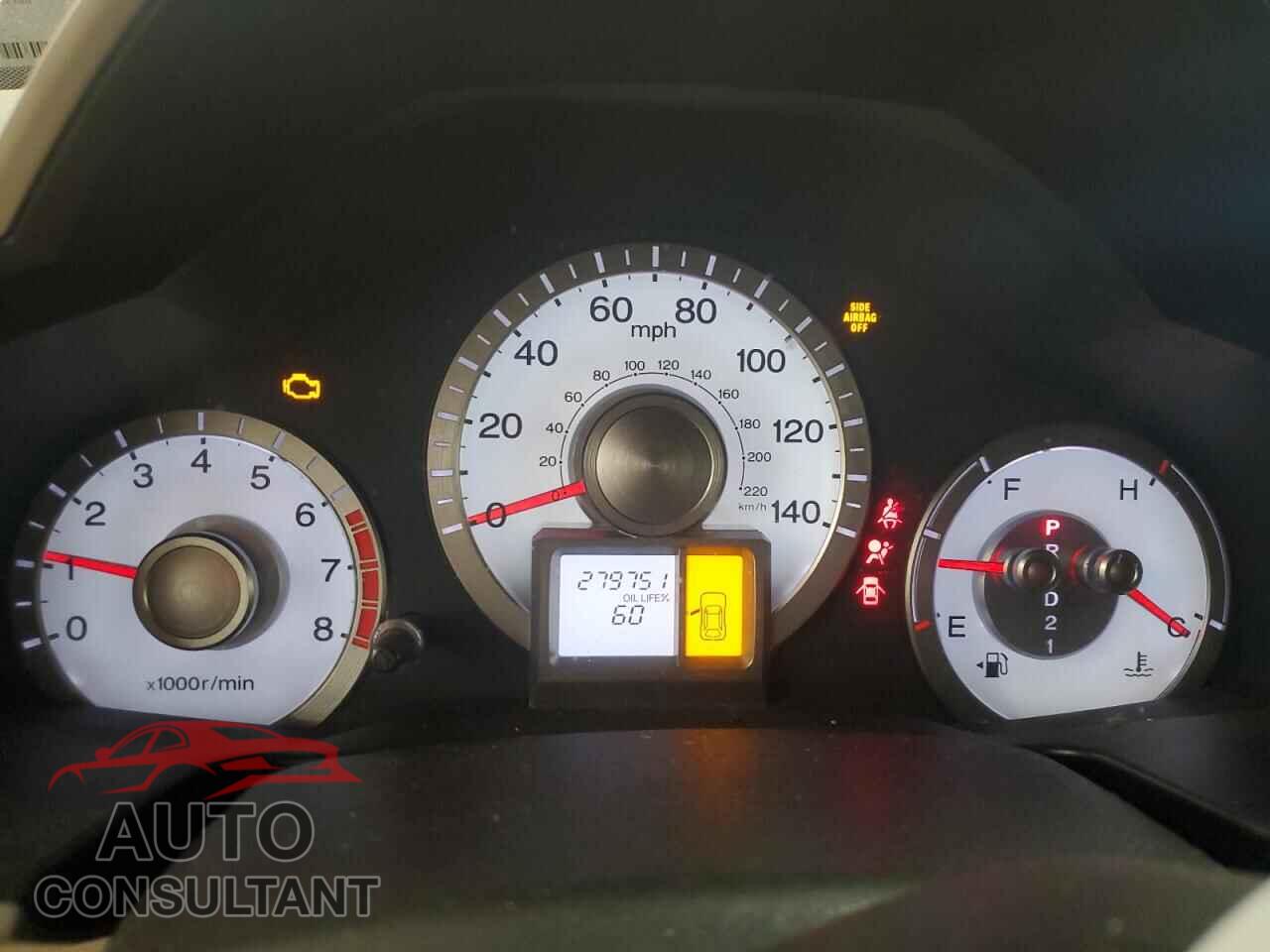 HONDA PILOT 2011 - 5FNYF3H20BB031813