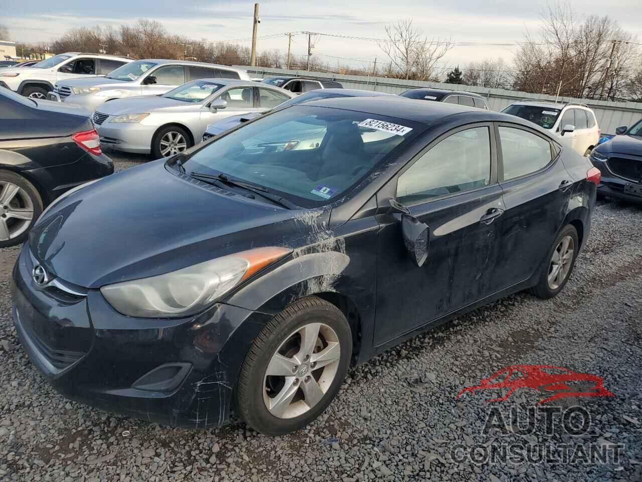 HYUNDAI ELANTRA 2011 - KMHDH4AE8BU107316