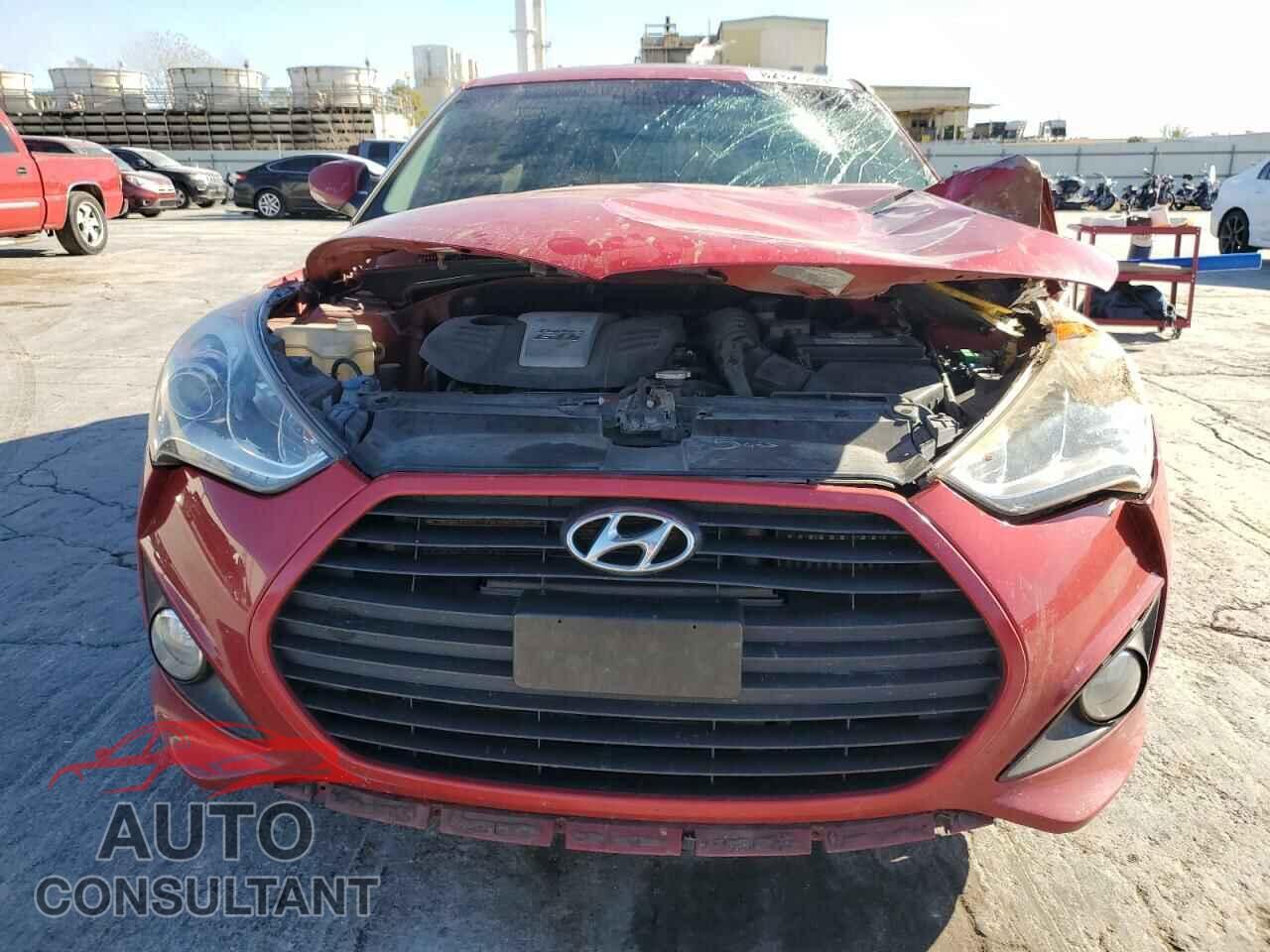 HYUNDAI VELOSTER 2013 - KMHTC6AE3DU153371