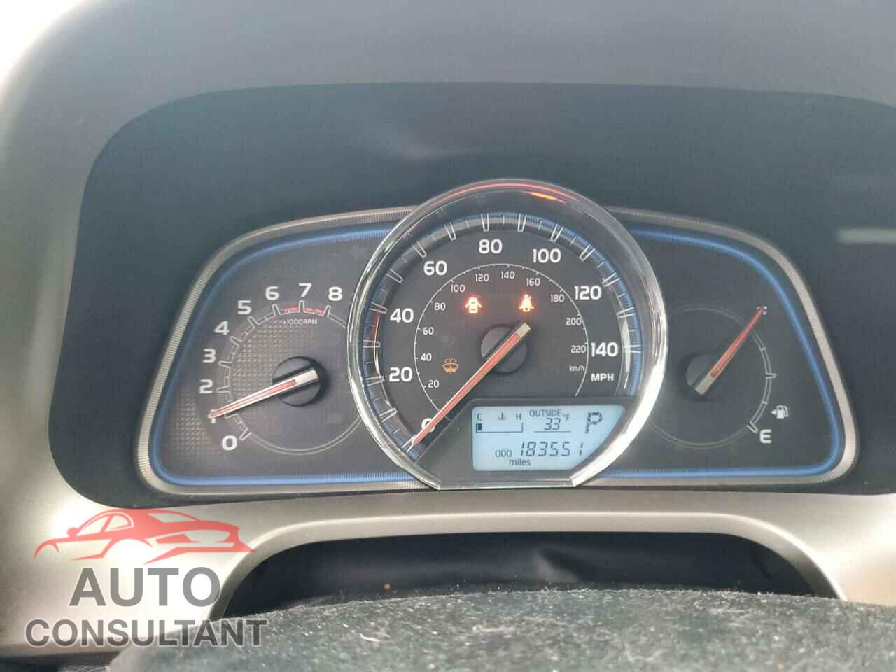 TOYOTA RAV4 2013 - 2T3DFREVXDW044341