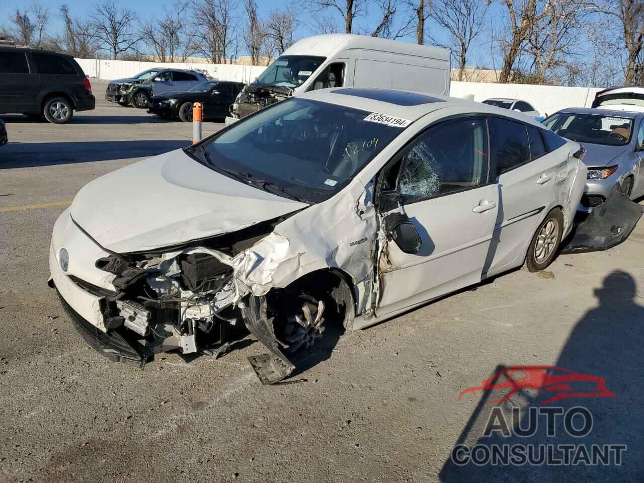 TOYOTA PRIUS 2017 - JTDKARFU7H3033107
