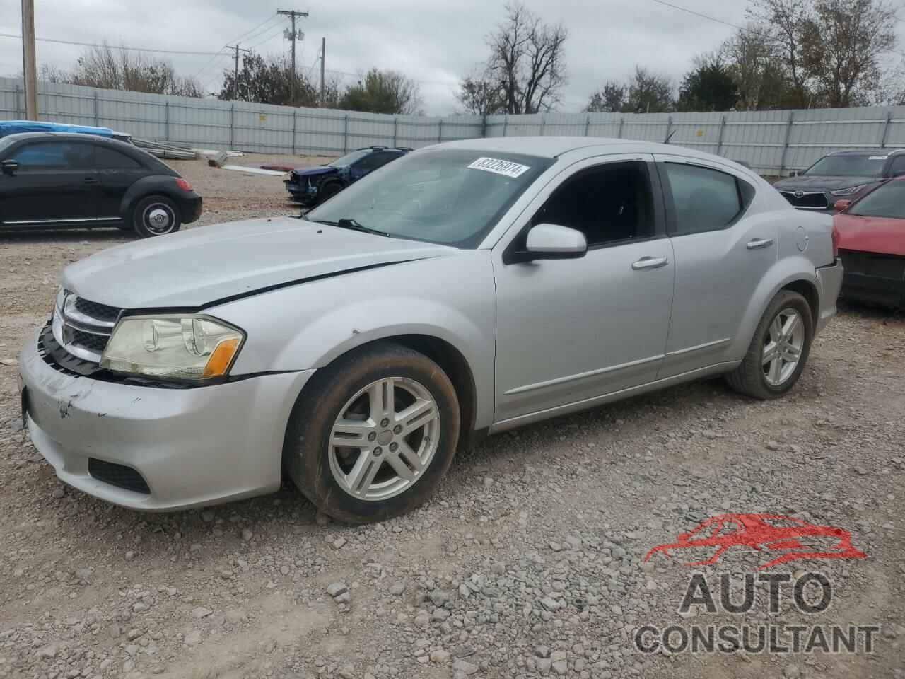 DODGE AVENGER 2012 - 1C3CDZCB4CN146951