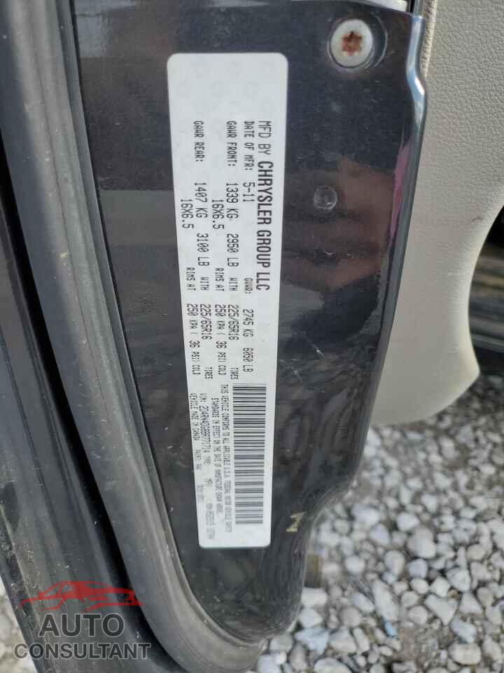 DODGE CARAVAN 2011 - 2D4RN4DG8BR771714