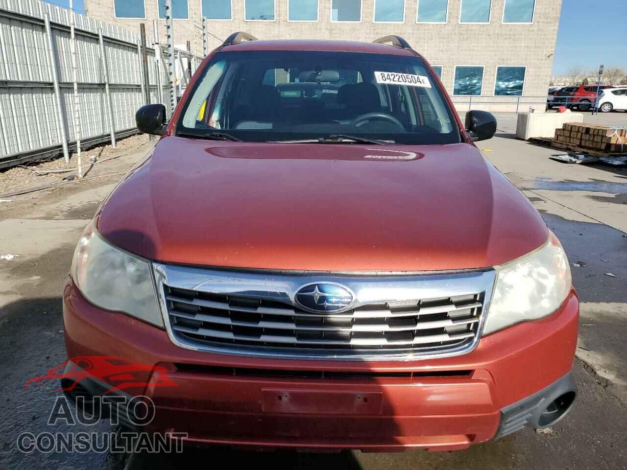 SUBARU FORESTER 2010 - JF2SH6BC2AG803804