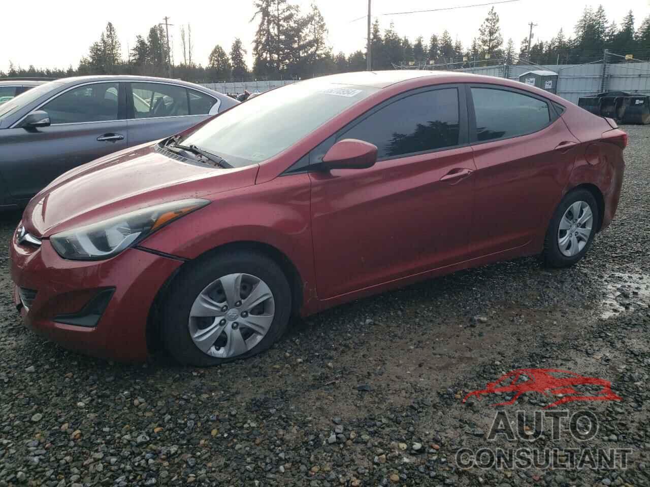 HYUNDAI ELANTRA 2016 - 5NPDH4AE3GH696345