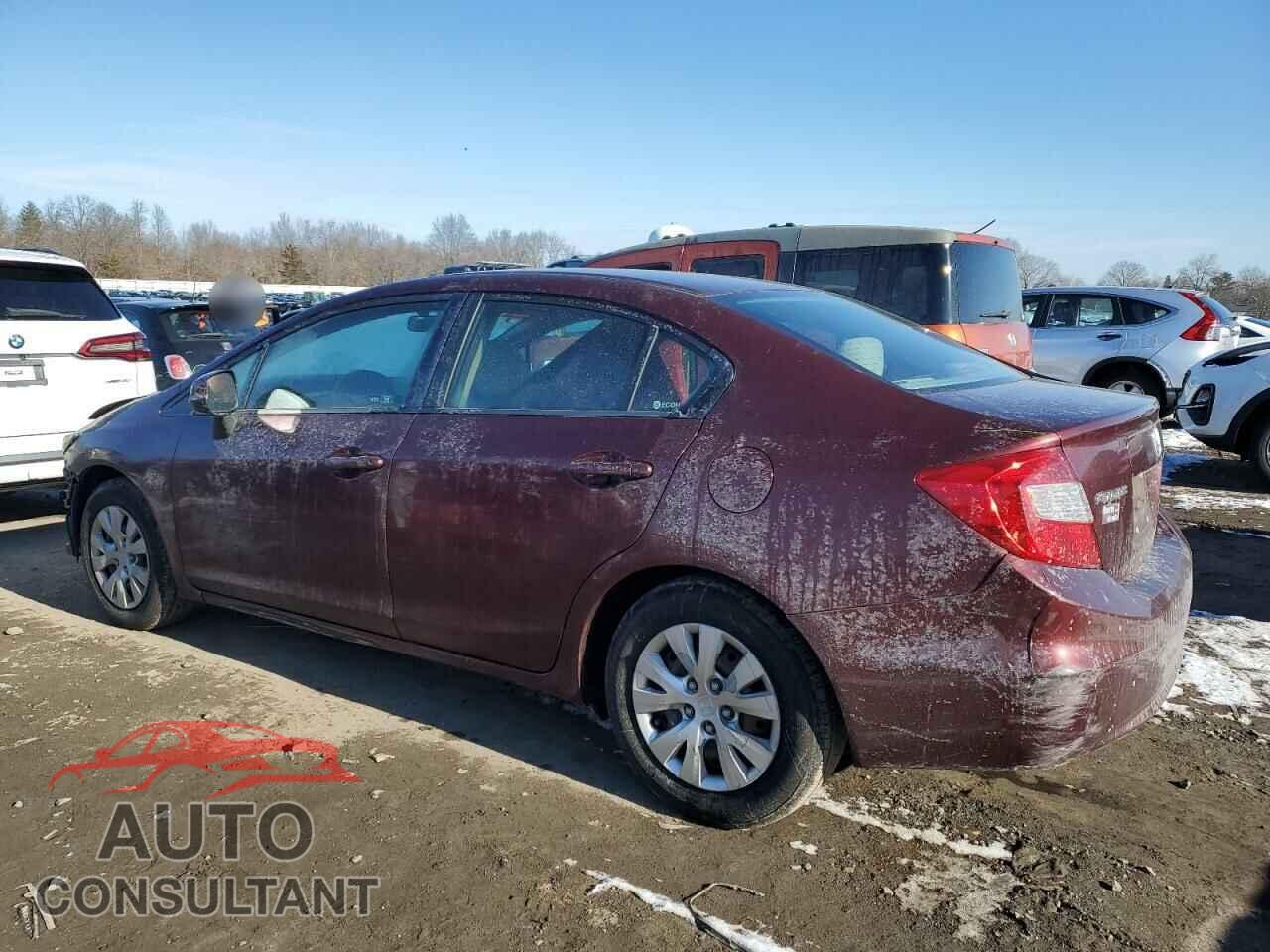 HONDA CIVIC 2012 - 19XFB2F53CE366128