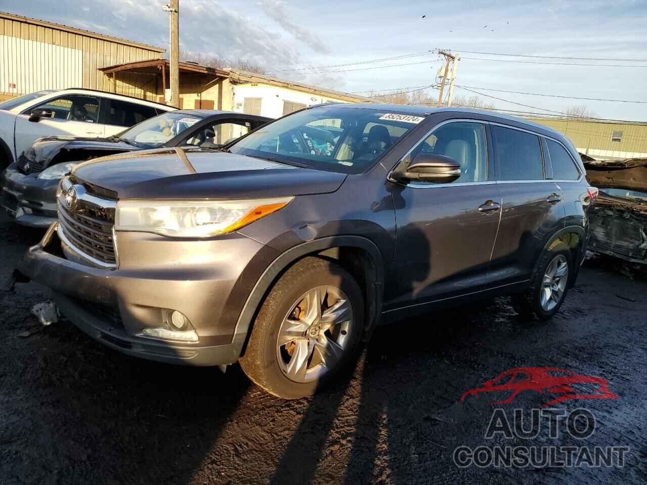 TOYOTA HIGHLANDER 2016 - 5TDDKRFHXGS236062