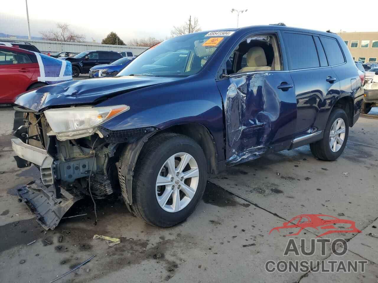 TOYOTA HIGHLANDER 2012 - 5TDBK3EH2CS124288