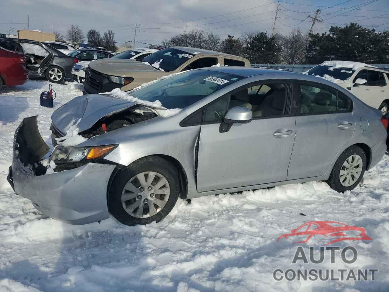 HONDA CIVIC 2012 - 19XFB2F53CE102276