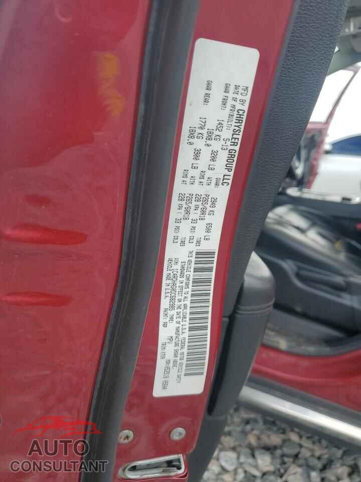 DODGE DURANGO 2013 - 1C4RDHAG0DC682985