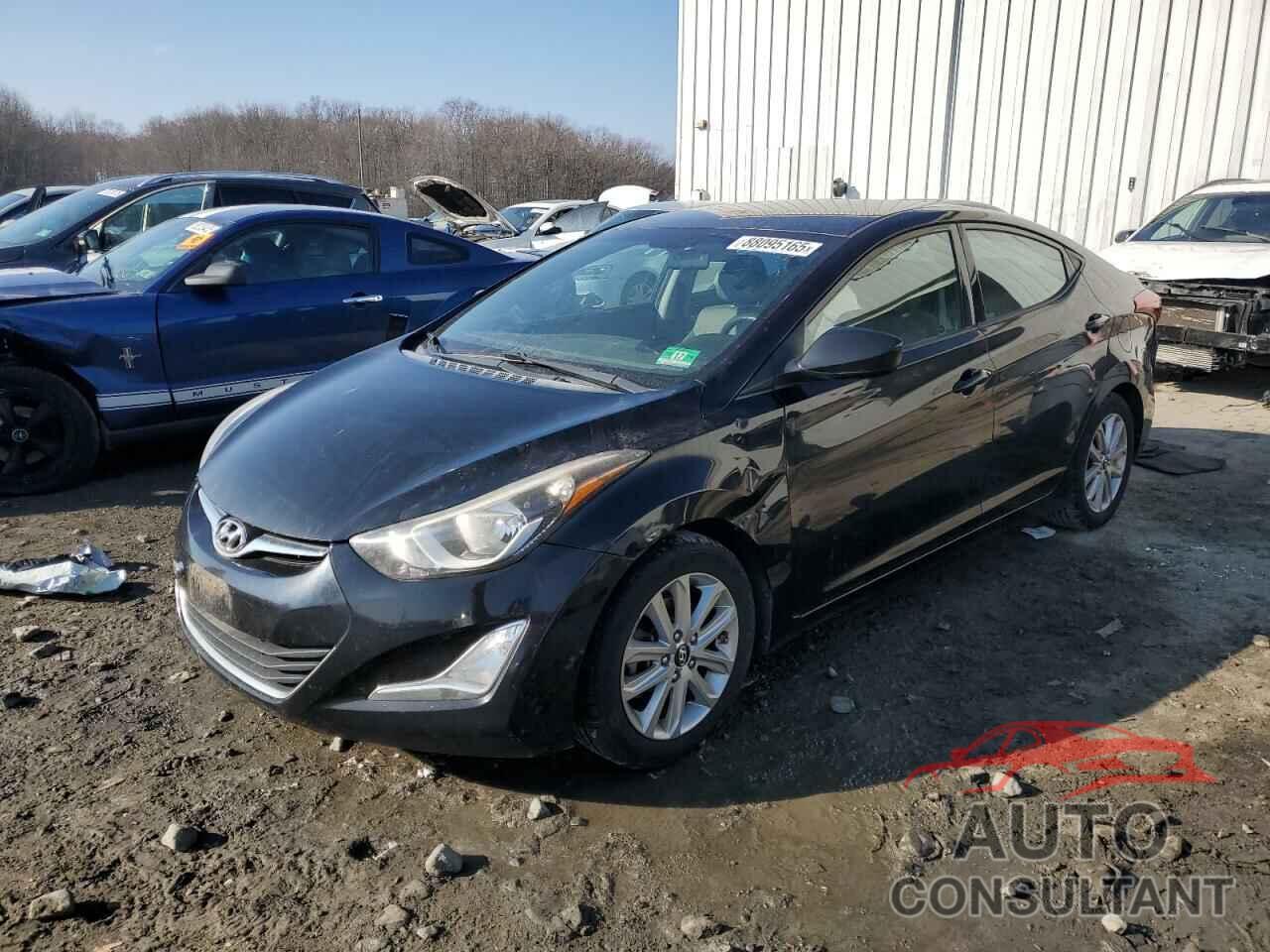 HYUNDAI ELANTRA 2014 - KMHDH4AE3EU070633