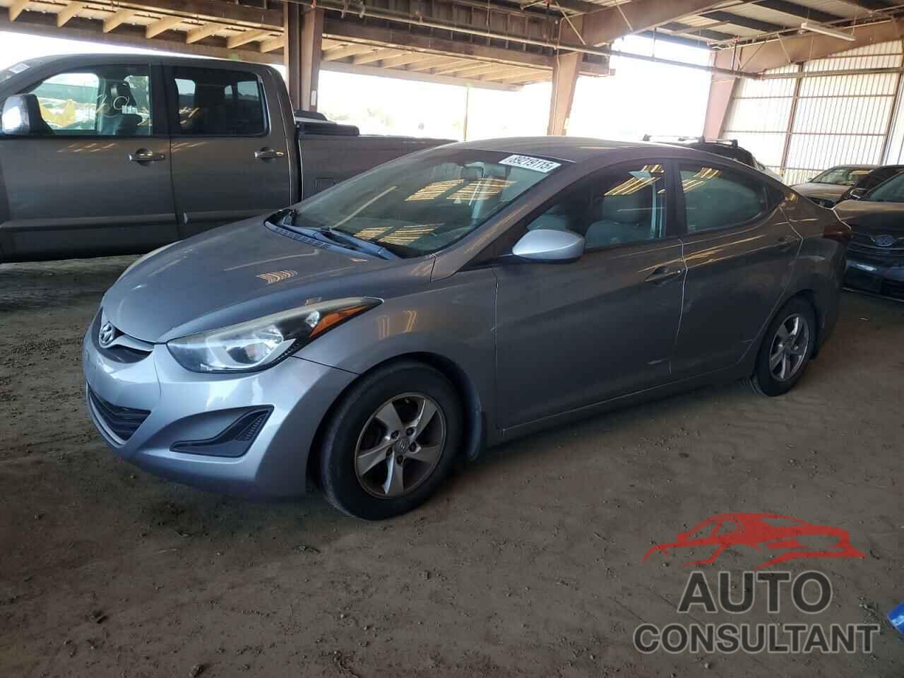 HYUNDAI ELANTRA 2014 - KMHDH4AE9EU206666