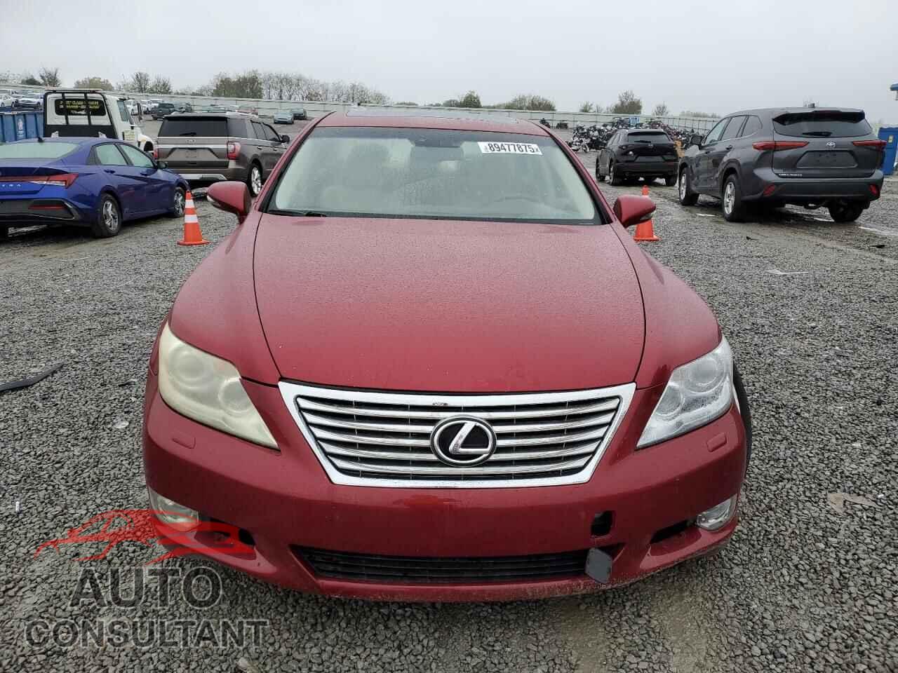 LEXUS LS460 2011 - JTHBL5EF5B5102702