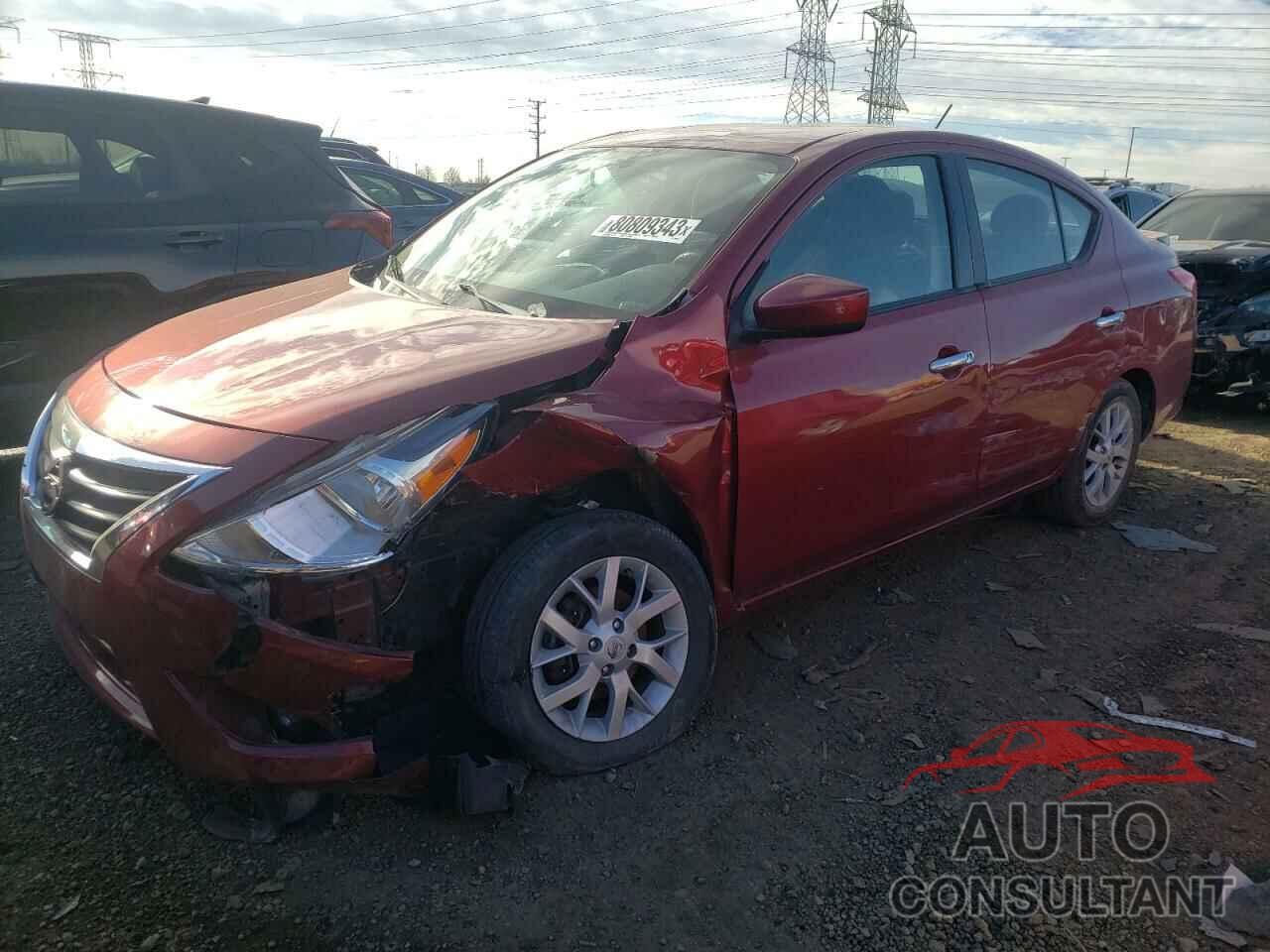 NISSAN VERSA 2018 - 3N1CN7AP6JL865453