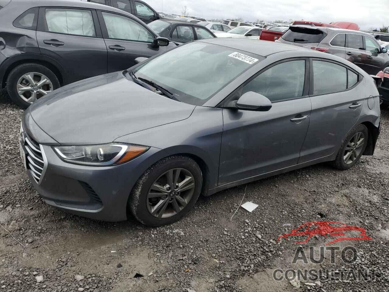 HYUNDAI ELANTRA 2018 - 5NPD84LF6JH384484