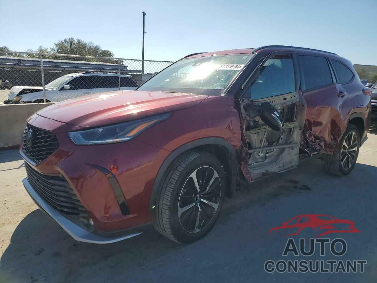 TOYOTA HIGHLANDER 2022 - 5TDLZRBH8NS199913