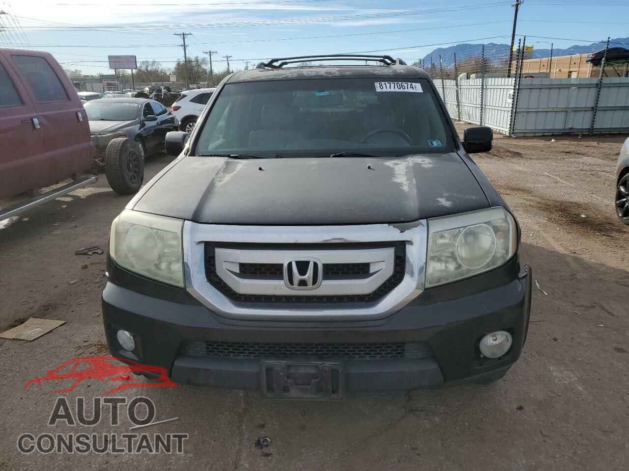HONDA PILOT 2009 - 5FNYF48659B028781
