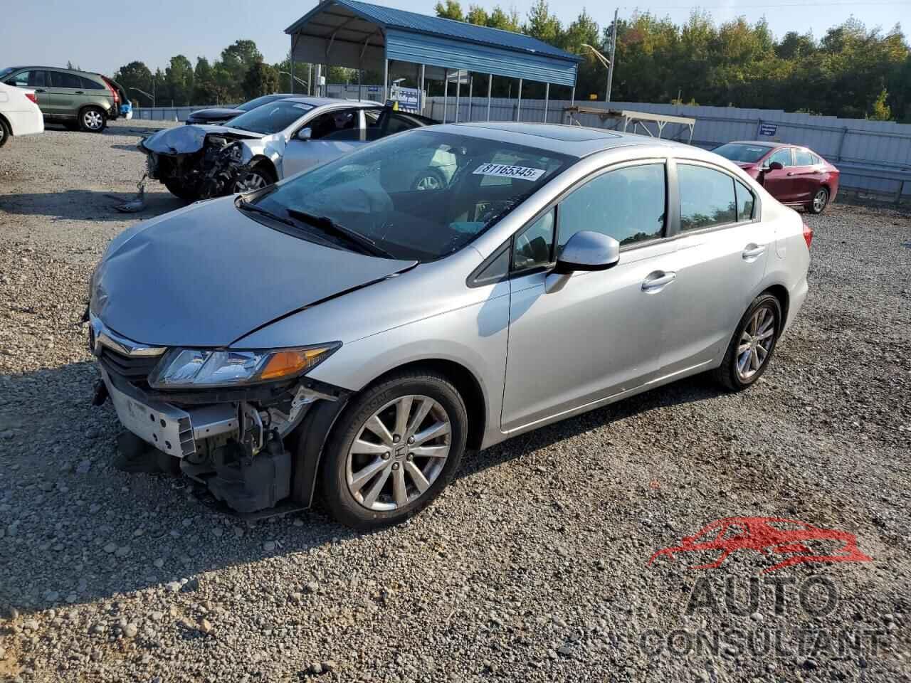 HONDA CIVIC 2012 - 19XFB2F98CE329157