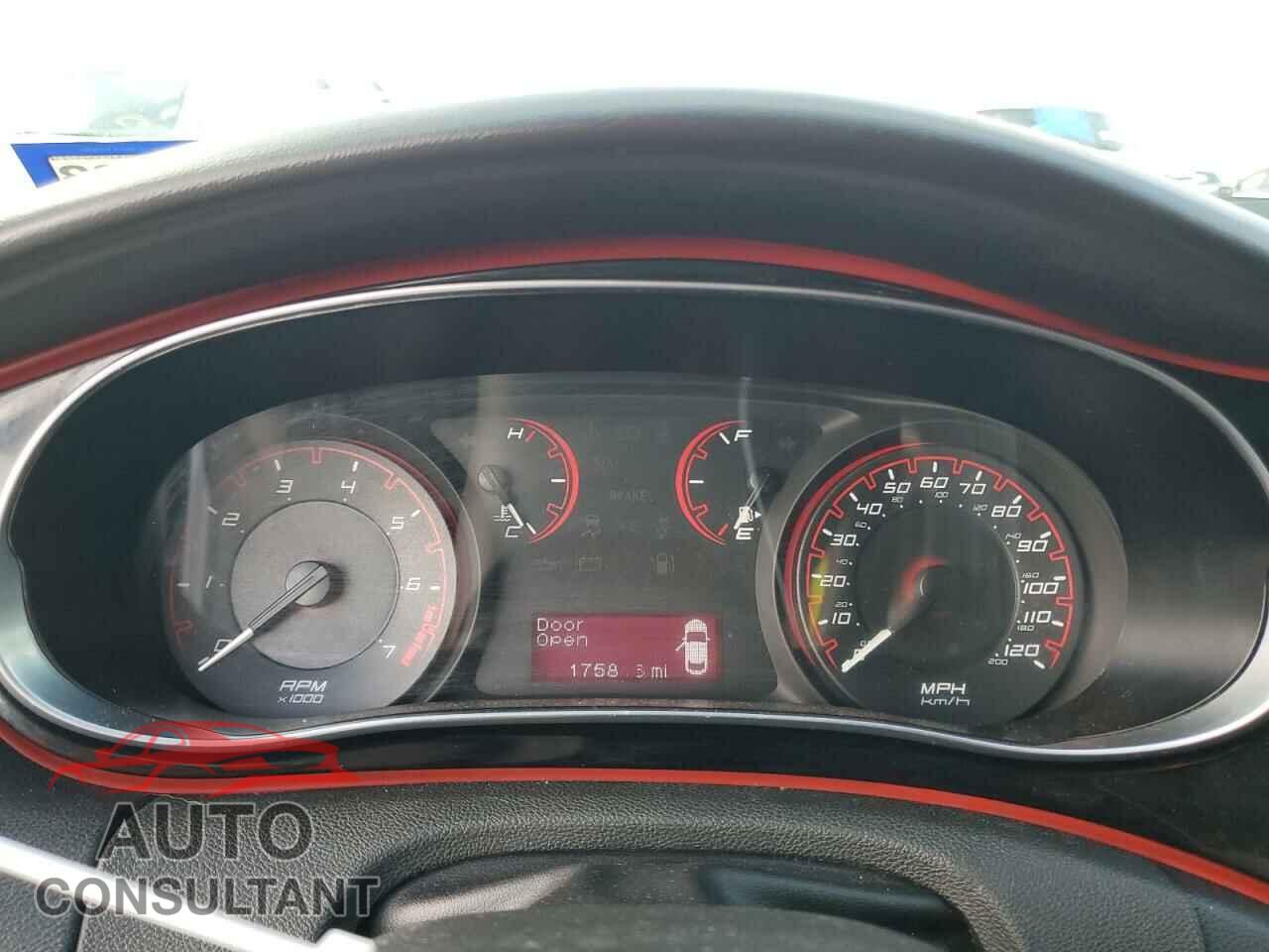 DODGE DART 2015 - 1C3CDFBB5FD222848