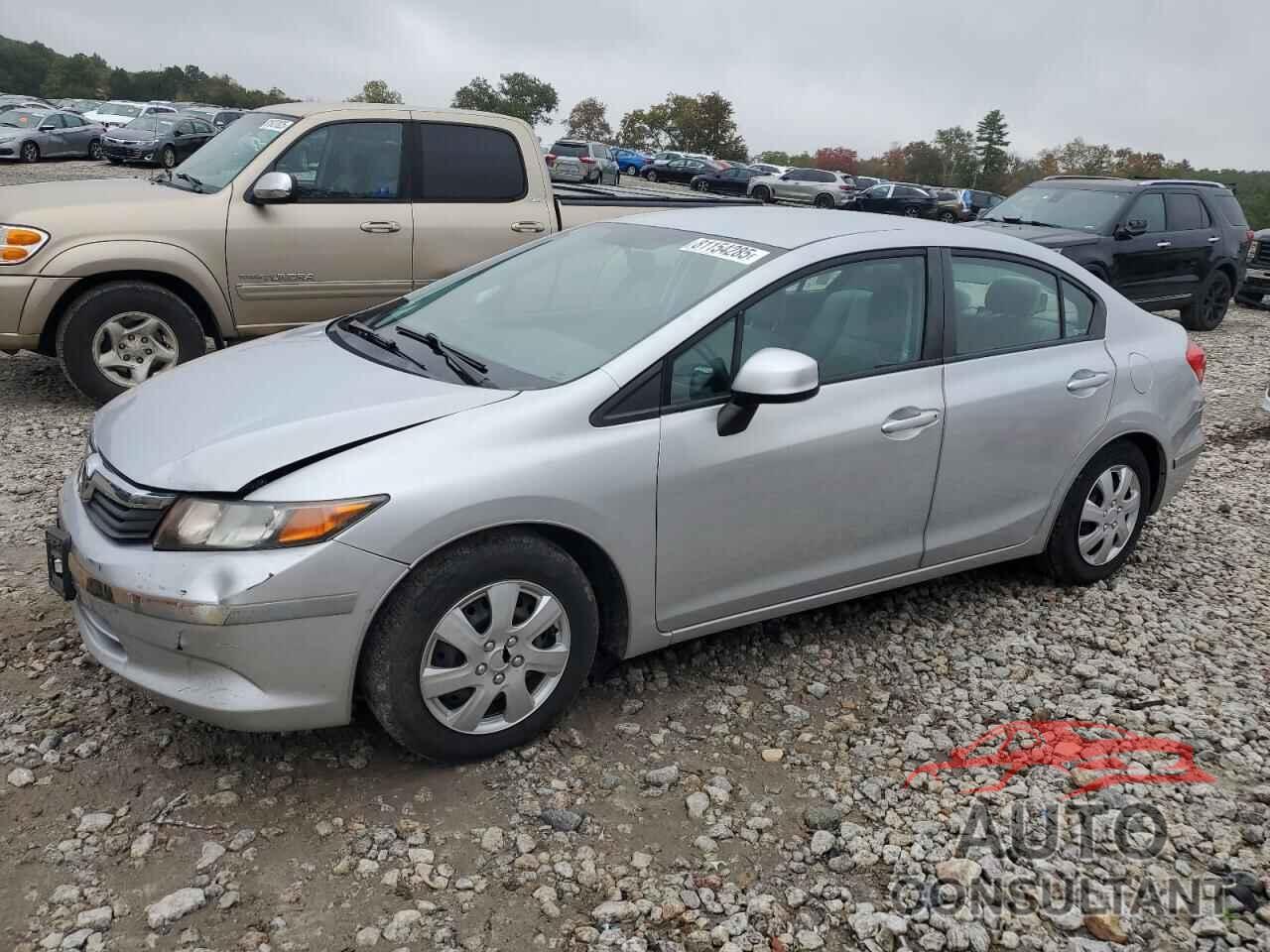 HONDA CIVIC 2012 - 2HGFB2F56CH562716
