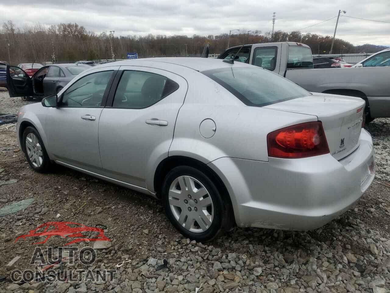 DODGE AVENGER 2012 - 1C3CDZAB6CN193336