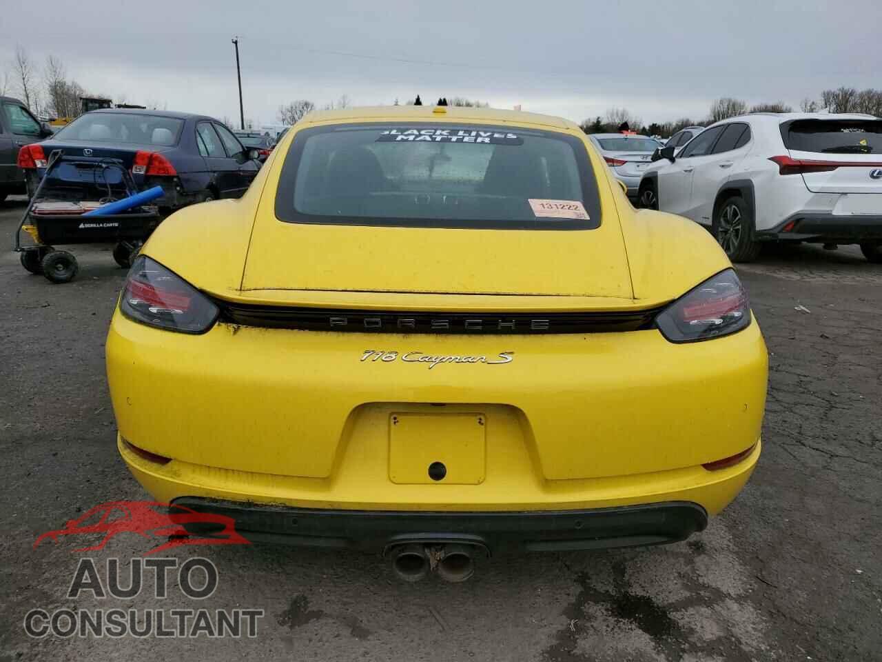 PORSCHE CAYMAN 2017 - WP0AB2A86HS285723