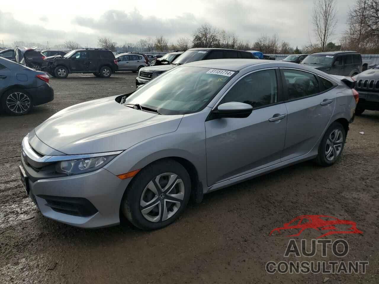 HONDA CIVIC 2018 - 2HGFC2F53JH041334