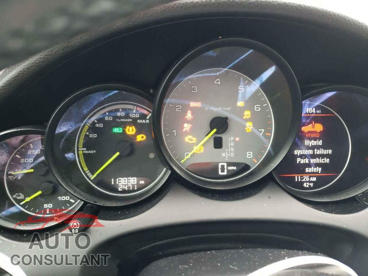 PORSCHE CAYENNE 2016 - WP1AE2A21GLA17530