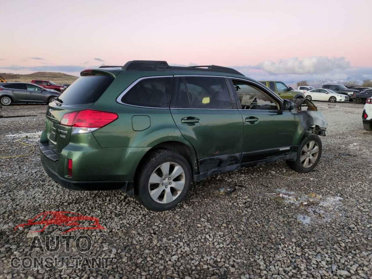 SUBARU OUTBACK 2012 - 4S4BRBCC4C3291536
