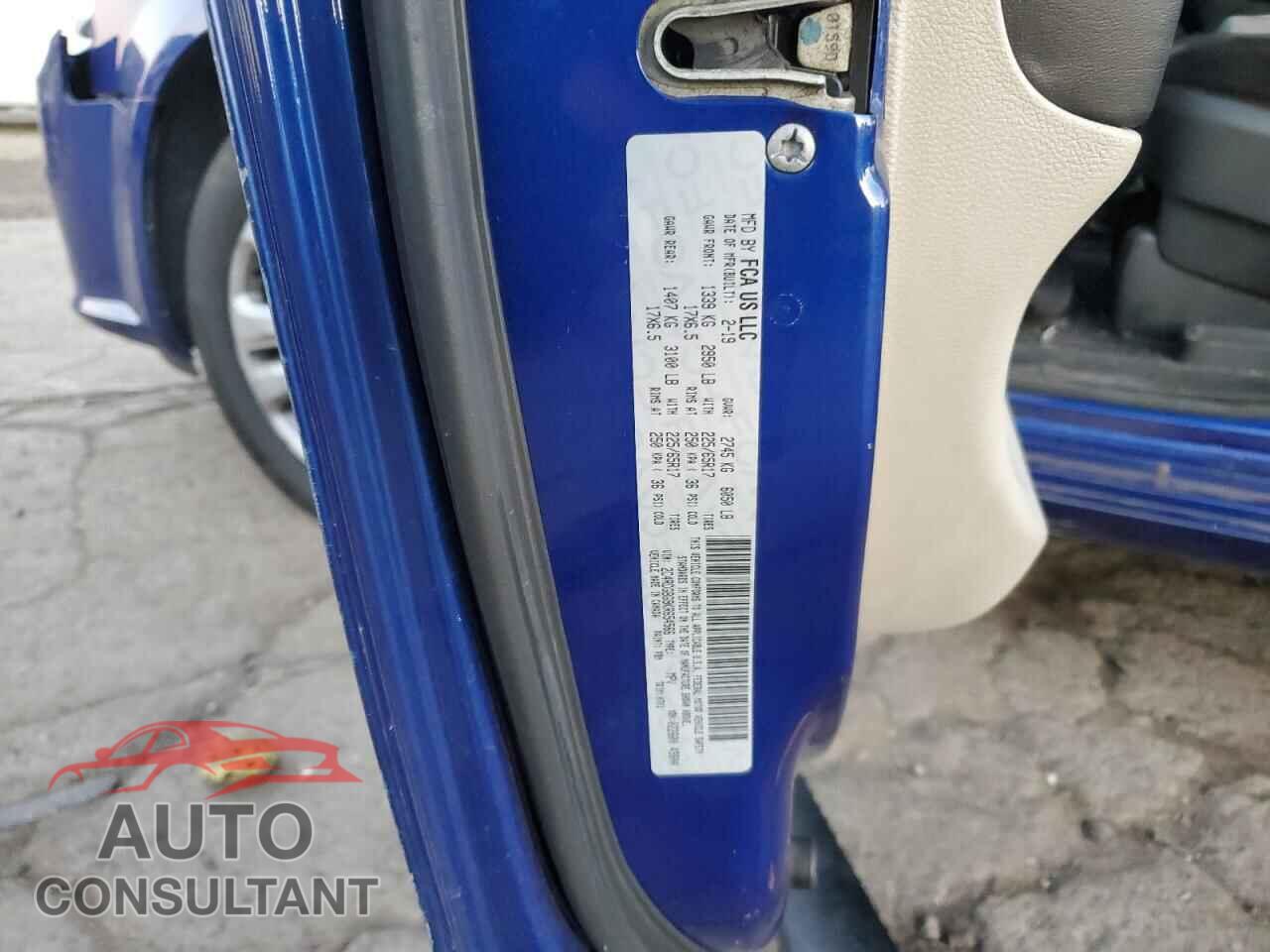 DODGE CARAVAN 2019 - 2C4RDGBG9KR654566