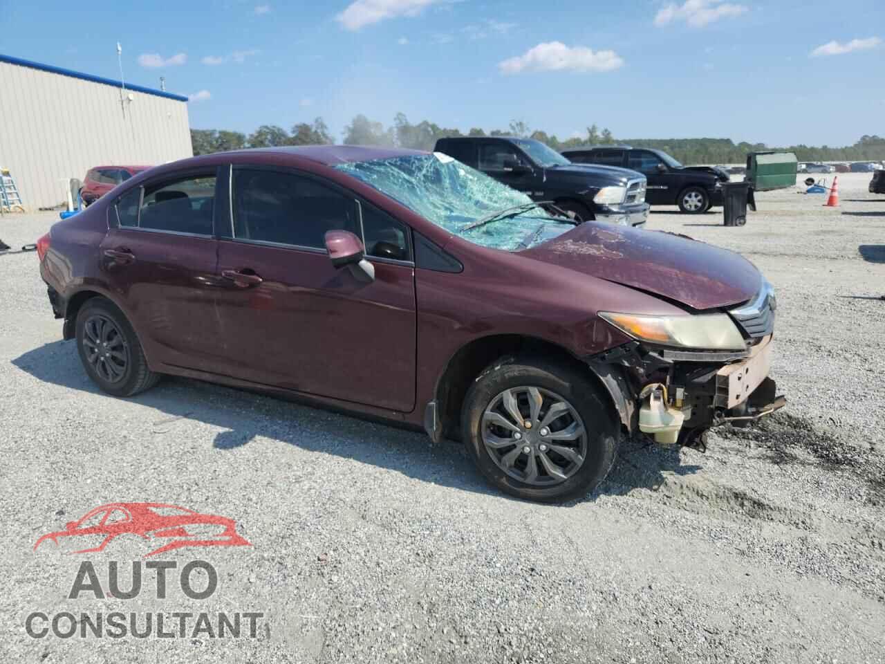 HONDA CIVIC 2012 - 19XFB2F54CE058305