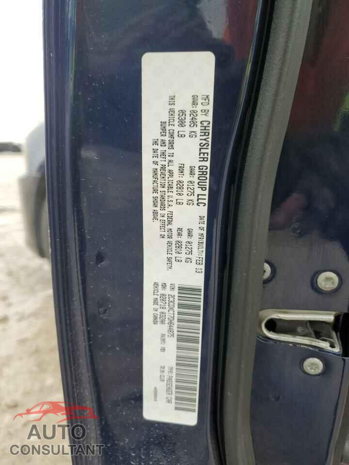 DODGE CHARGER 2013 - 2C3CDXCT7DH644875