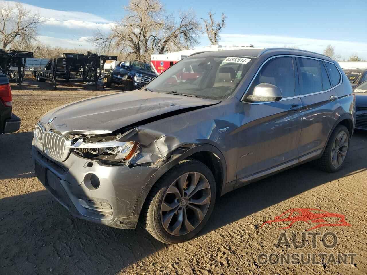 BMW X3 2016 - 5UXWX9C53G0D86510